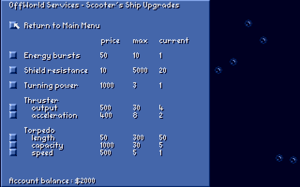 Subaqua atari screenshot
